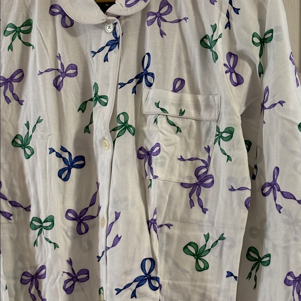 NWT! J Crew pajama set - Picture 5 of 10